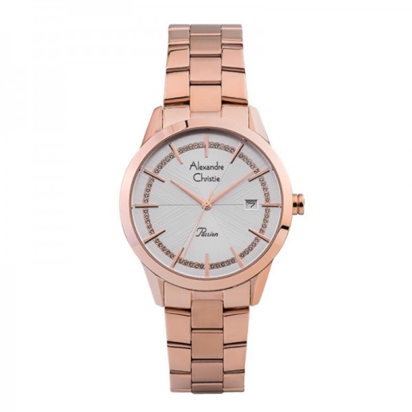 Alexandre Christie AC 2946  Rosegold White LDBRGSL